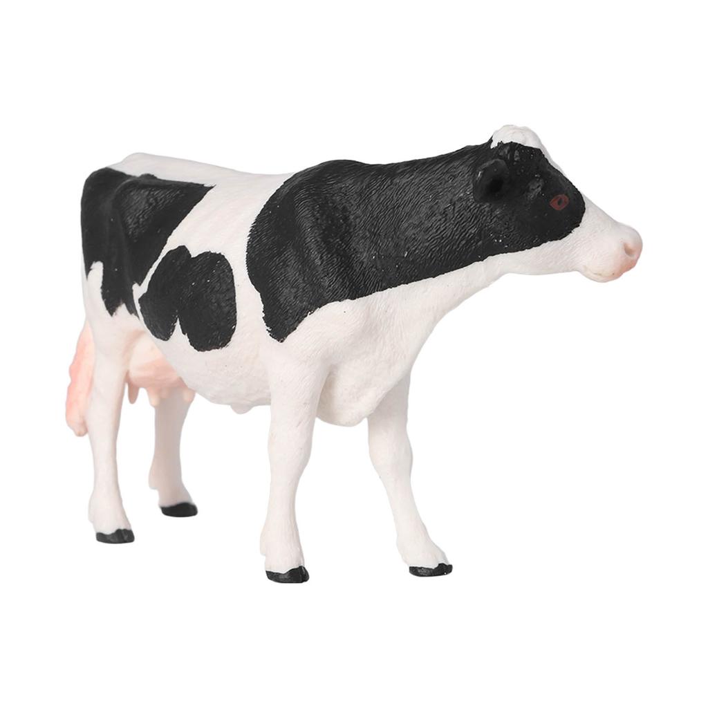 Pevný model krávy pro simulaci Živý plastový model farmářského zvířete pro děti Hračka pro představivost a