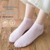 Women's Breathable Cotton Low-Cut Invisible Socks - Spring/Summer Candy Colors