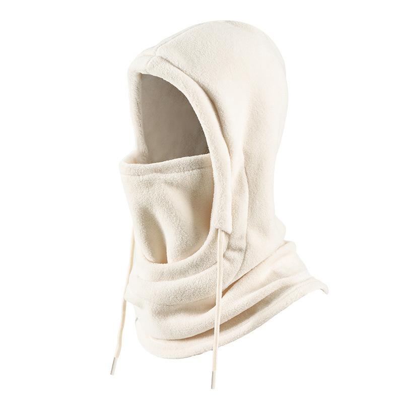 **Winter Warm Hat with Face Mask Men Women Ear Protection Neck Gaiter Windproof Cycling Cold-Proof Balaclava Cap**