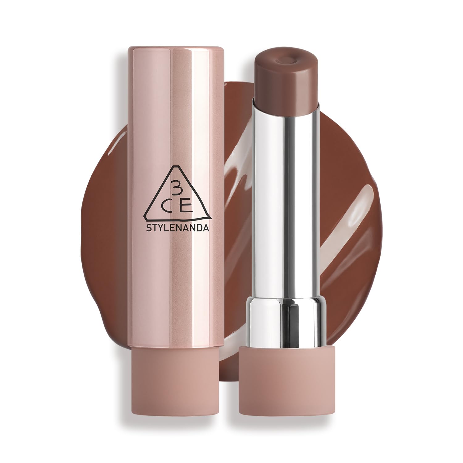 3CE Glazy Lip Glow Salty Sweet Lipstick