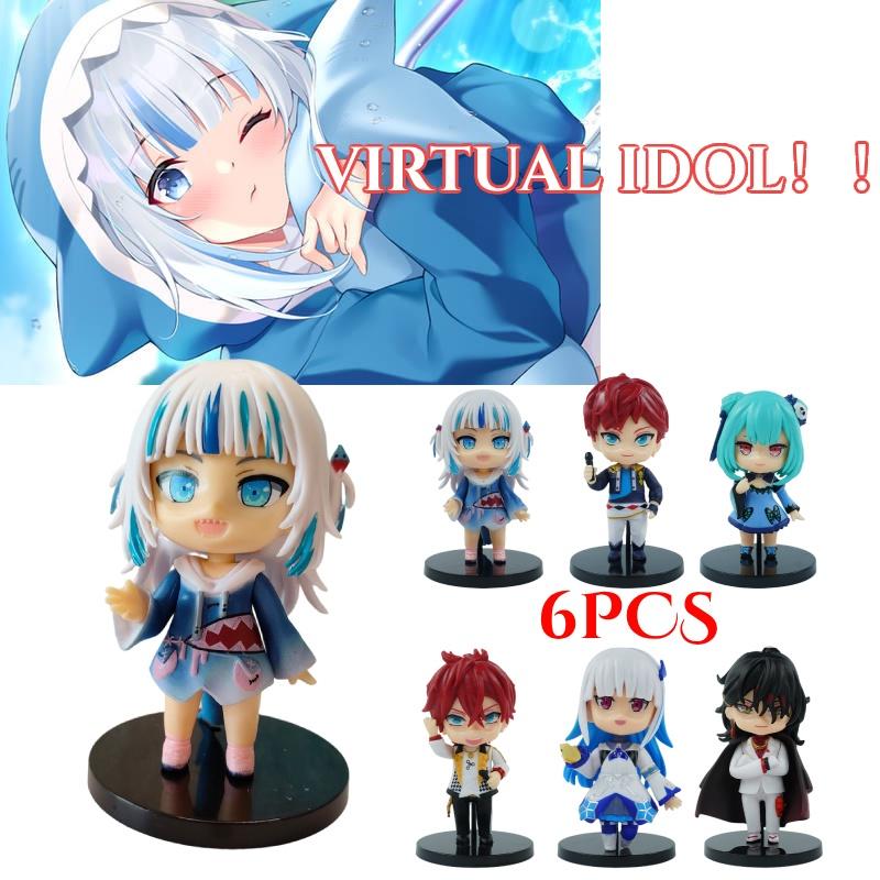 High-quality Pvc Virtual Idol Figure 6 Varieties Of Collectible Toys For Anime Fans Characters)