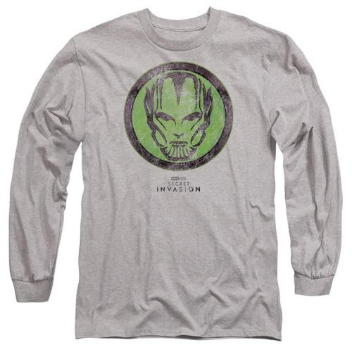 Marvel Unisex Adult Secret Invasion Badge T-Shirt