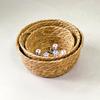 Simplicity, Woven Flowerpot, Multi-purpose, Woven Basket, Desktop Storage, Home Decor, Rattan Weaving, Breathable Flower Basket