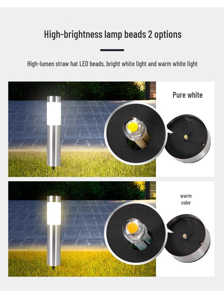 Wasserdichte Solar-Außenleuchte für Hof, Garten, Villa und Rasendekoration