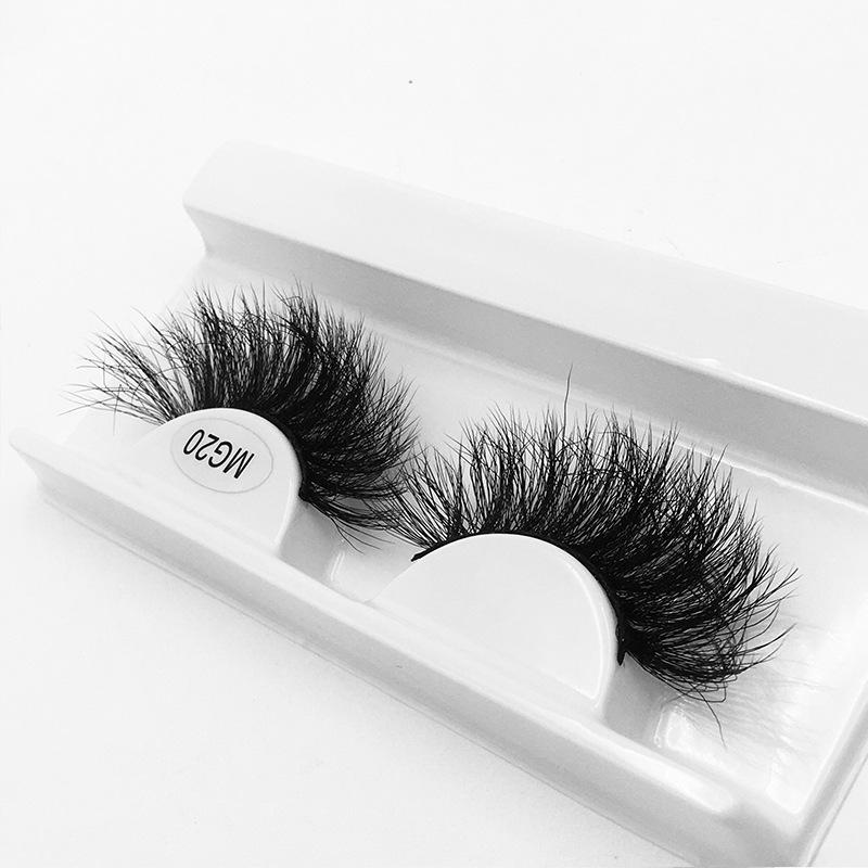 8D False Eyelashes 1 Pair Of Simulated Natural Thick Curled Grafted Eyelashes