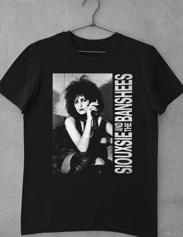 Siouxsie and The Banshees T Shirt Black All Size Cotton Unisex T-Shirt XXXXL