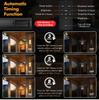 solar pendant light Split Solar Powered Pumpkin Solar Lights Remote Control Timer IP65 Waterproof for Courtyard Pergola Patio Gazebo Barn Outdoor