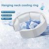 Cooling Neck Ring with PCM, Reusable Ice Neck Ring for Summer, Outdoor Sports, Hot Flash Relief(China Mainland)