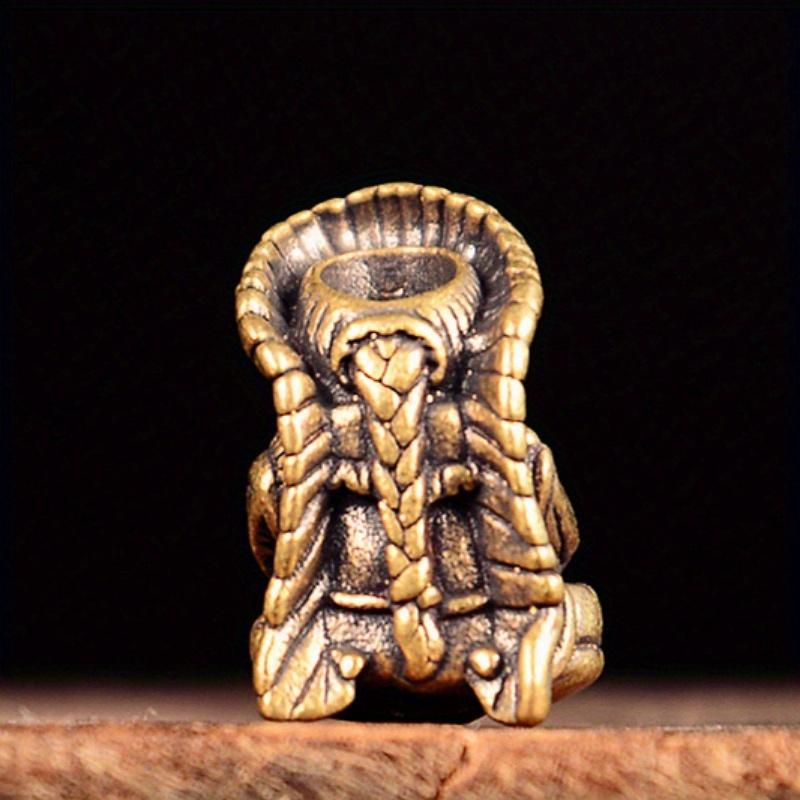 Indiański Starszy Wódz Mosiężna Koralik Noża DIY Bransoletki Breloczek Akcesoria Ręcznie Robiony Tkany Sznurek Wisiorek Retro Zawieszki