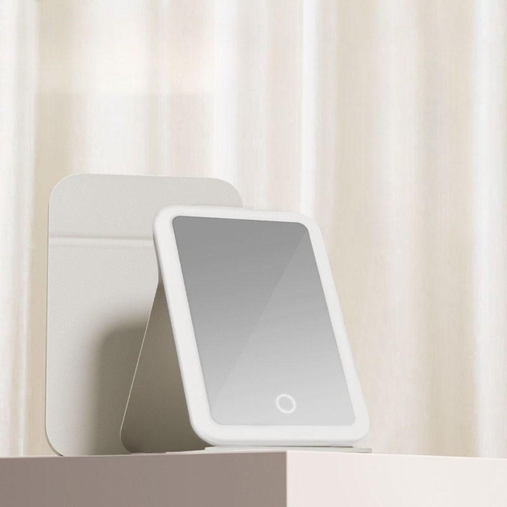 Charging Makeup Mirror Touch Table Makeup Mirror Creative Desktop Cosmetic Mirror  Dressing Table