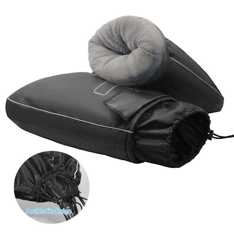 Motorcycle Bike Handlbe Bar Muffs Waterproof Winter Gloves Warm and Dry Hands
