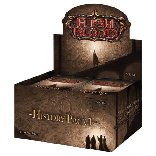 Legend Story Studios Flesh & Blood Trading Card Game: History Pack 1 - Booster Box (36)