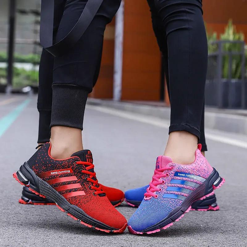 Men's Sneaker High Quality Shoes for Men Women's Sports Shoes Outdoor Breathable Walking Sneakers Sole Zapatillas Hombre Female