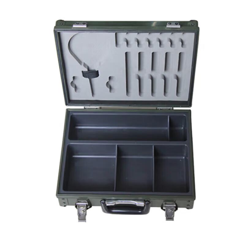 Military Green Portable First Aid Storage Box (Empty)