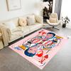 Elvis Presley's Iconic Smile Carpet Perfect for Bedrooms Decorate room Dormitory Playrooms Anti-slip Rug Office home decor Wedding Party Gift