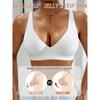 Reggiseno Push-Up da Donna - Coppe Lavabili a Mano per Seno Piccolo Imbottitura Liscia in Gel (Adatto per A/C/Portabicchieri)