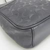 Used COACH Shoulder Bag Signature F11741 Leather Midnight Navy Black