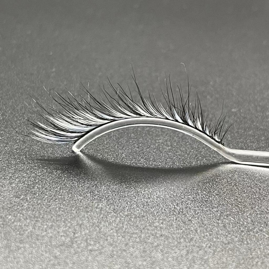 New Product Cat Eye Colored Mink Eyelashes European And American Eye Tail Lengthening Natural Eyelashes