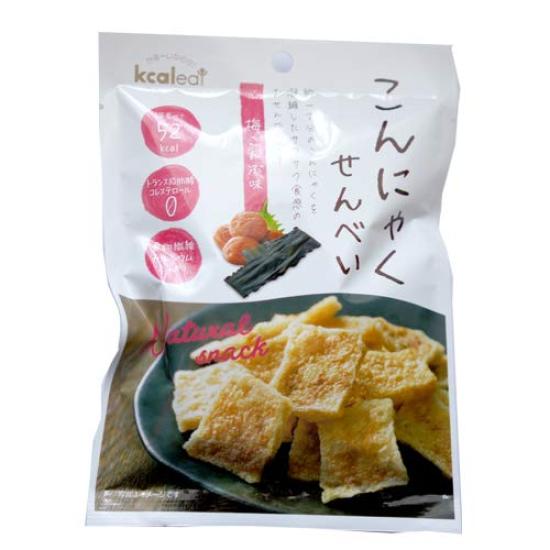 Konjac Crackers with Plum and 15g X 20 Bags Kelp,