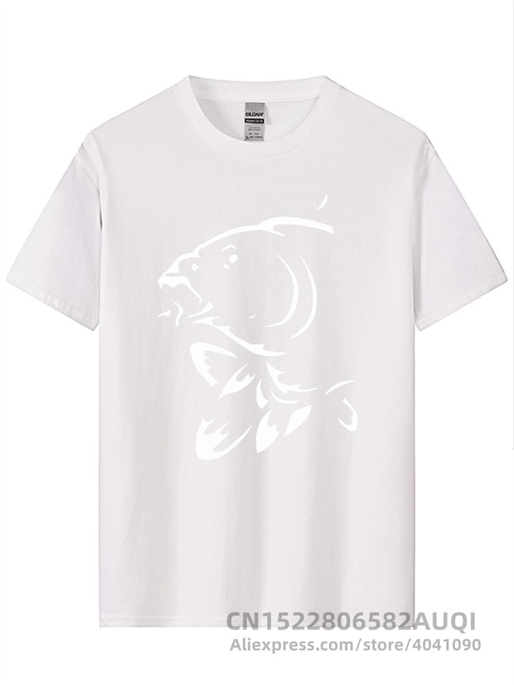 Summer Round Neck 3D Fish Print Top Fashionable Casual Short Sleeved Men's T-shirts