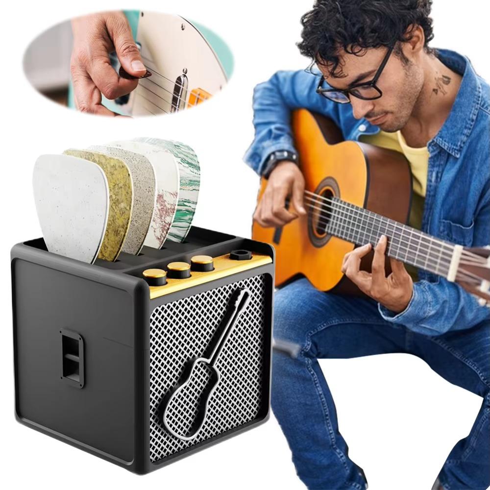 3D Printed Guitar Pick Holder Large-capacity Guitar Picks Storage Case  Home