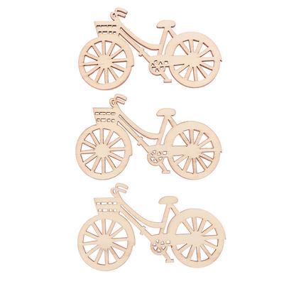 5 Stück 1:12 Puppenhaus Miniatur Weihnachts-Fahrrad Ornament Fahrradmodell Heimdeko Spielzeug Puppenhaus Zubehör