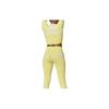 adidas By Stella McCartney aSMC TPR SL Crop Top Acid Yellow White Women GL7583
