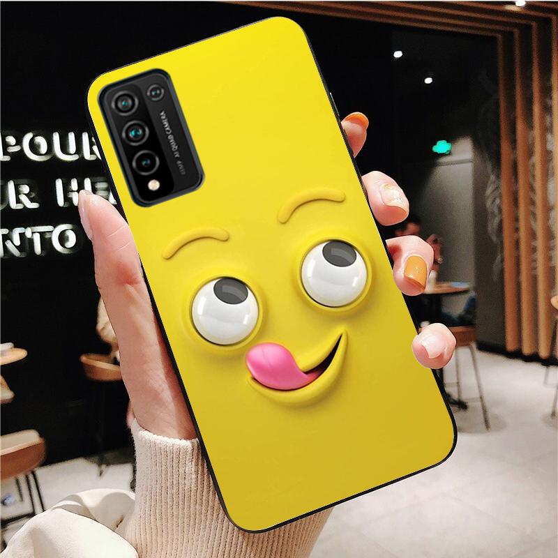 Funny Face Phone Case for Huawei Honor 50 10X Lite 20 7A 7C 8X 9X Pro 9A 8A 8S 9S 10i 20S 20lite 7X 10 Lite