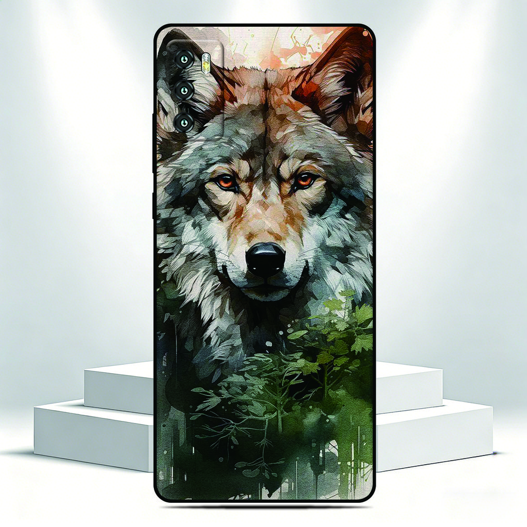 Μαλακή θήκη τηλεφώνου με σχέδιο Λύκου Για Doogee Note 56X 56 58 N55 N60 59 Pro Plus DIY Προσωποποιημένο Εξατομικευμένο Εικόνα Φωτογραφία Πίσω Κάλυμμα