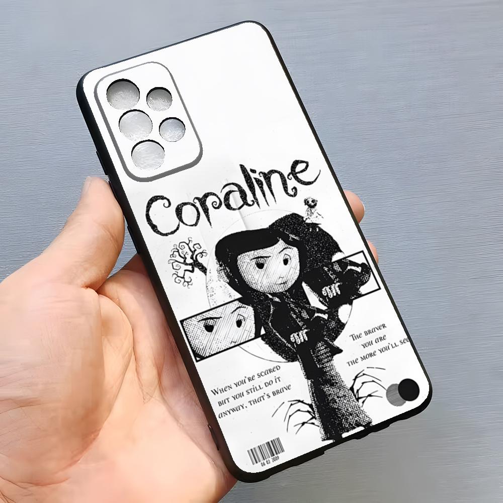 

Anime Hot C-Coraline Phone Case For Samsung S26 S25 Edge S24 S23 S22 S21 S20 Ultra Plus Fe Galaxy A54 A53 A34 A25 A16 Cover Samsung S20 FE
