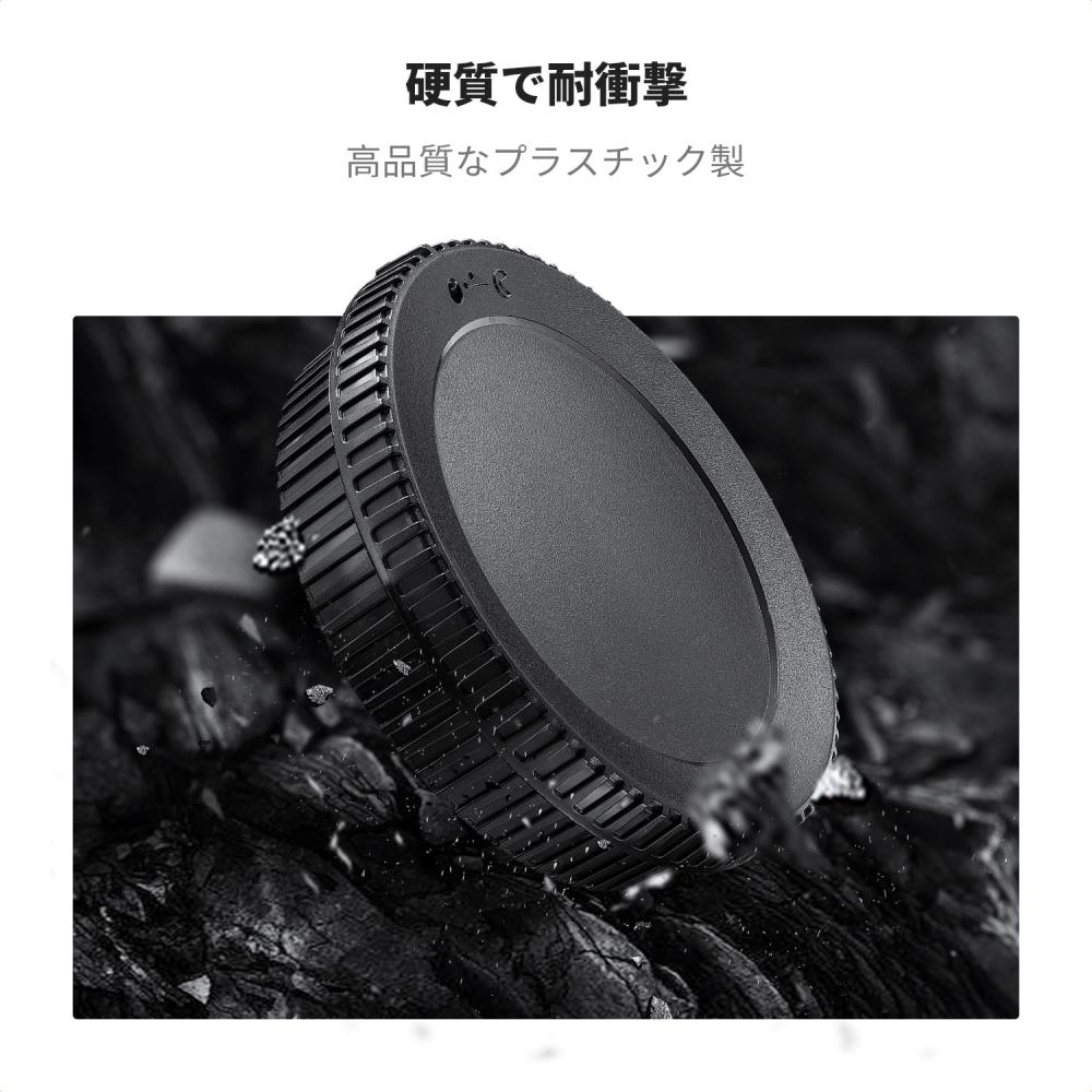 K&F Concept Body Cap Lens Rear Cap Set for Nikon Z Mount Compatible with NIKON Lens Storage Body Mount Protection Cap Camera Parts Compatible Camera A