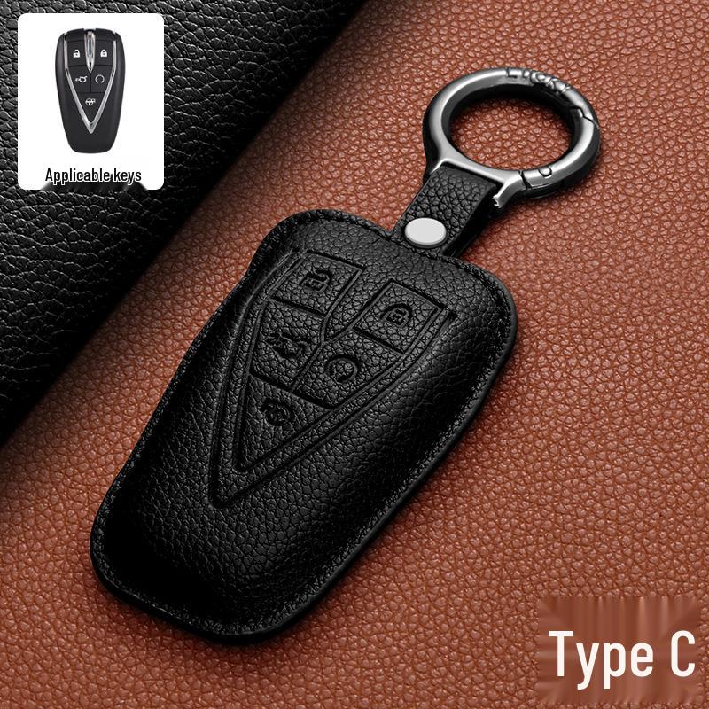 Changan Car Key Case for CS75 Plus, Yidong, CS35, 55, Unik, X5, Oshan Models