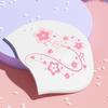 Soft Flower Swim Headgear Thicken Design Snorkeling Cap  Prevent Chlorine Irritation