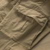 Herren Herbst Micro-Elastische Schnürhose Khaki Casual Hose - Trendiger Gewaschener Retro-Stil