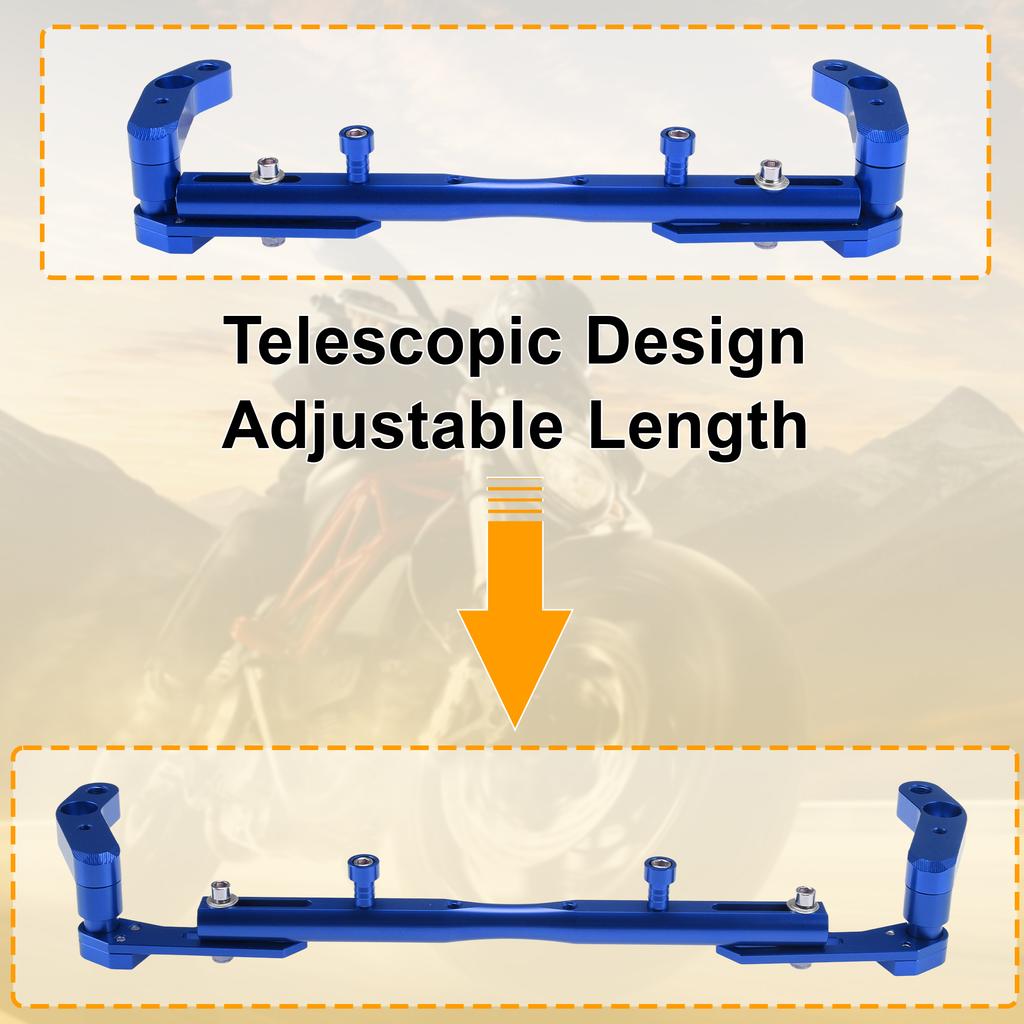 Motoforti Motorcycle Handlebar Universal Adjustable Aluminum Alloy Balance Bar Handle Bracket Center Motorcycle Parts