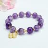 Juan Yu Lavender Amethyst Four-Leaf Clover Bracelet CB3071801