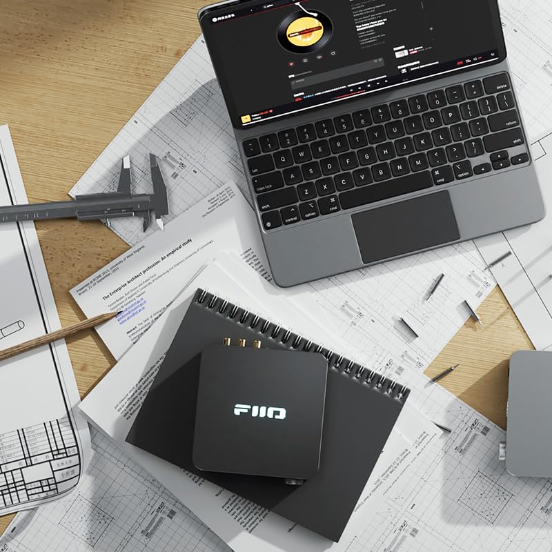 Gave med FIIO DAC hodetelefonforsterker K11 svart [Cross logo] innebygd (FIO-K11-B)