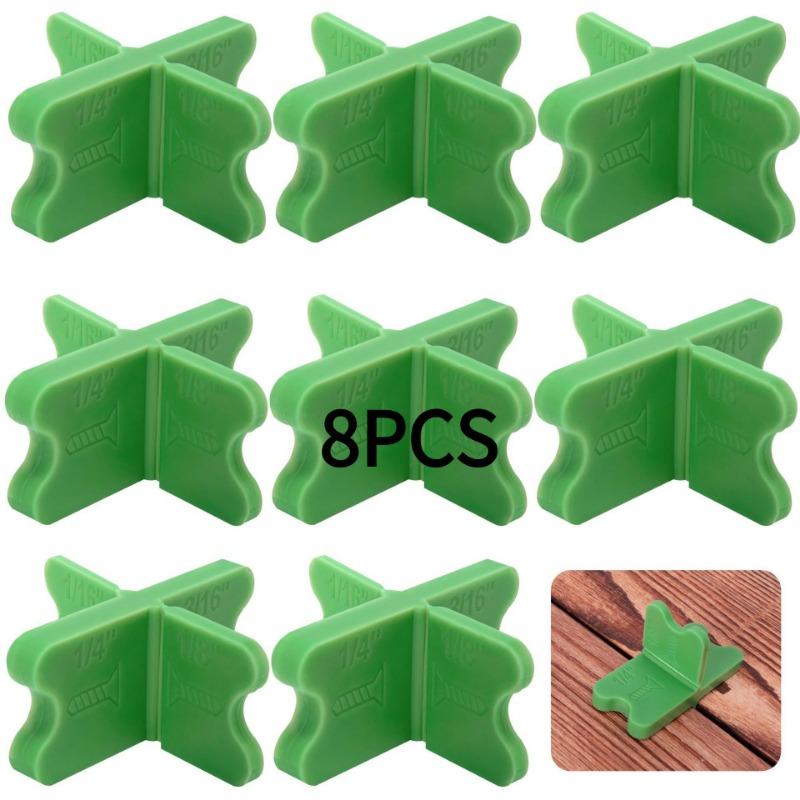 

8PCS ABS Deck Spacer Tool Deck Gasket 4 Thickness Deck Gasket зелёный