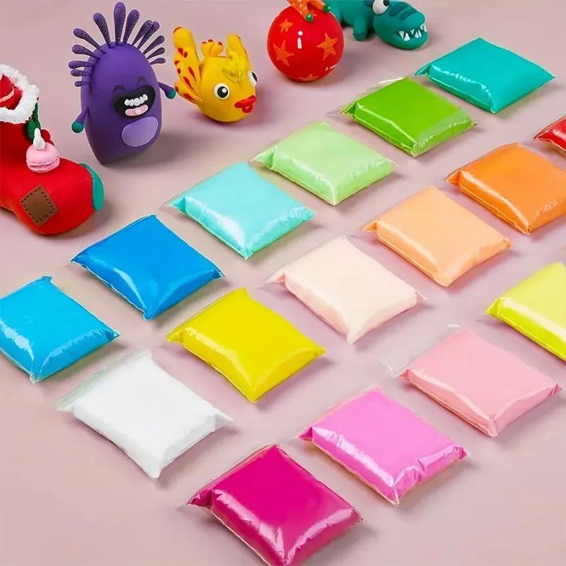 Air Dry Clay Kit with Tools, Ultra Light, Safe and Non-Toxic, Ideal Gift for Kids