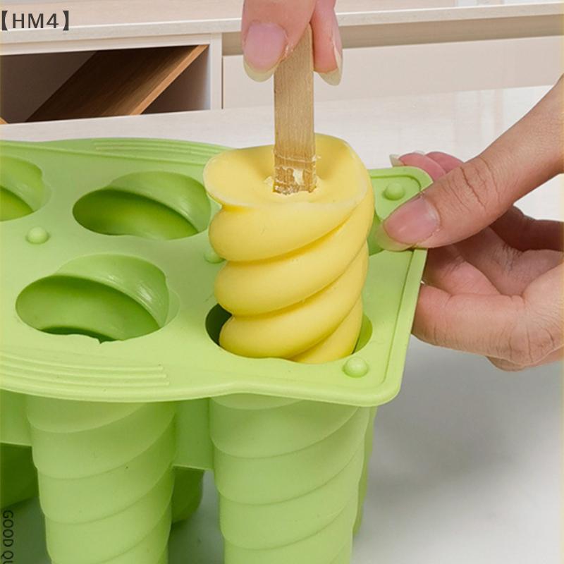 Popsicle Molds 6 Pieces Popsicle Molds Silicone BPA Free Ice  Easy Release Popsicle Mold 6 Sticks Ice Easy Release Mold