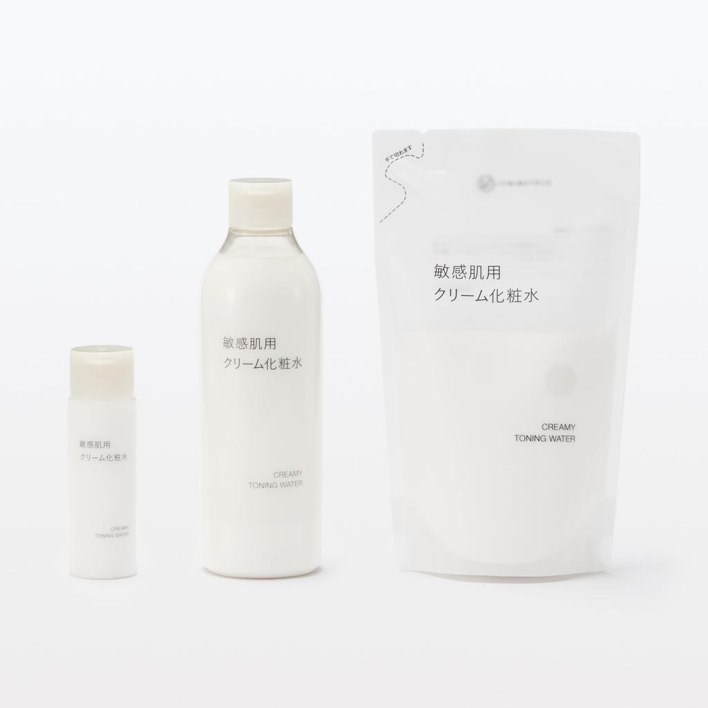 MUJI Cremelotion für empfindliche Haut, 270 ml, 83435103 (Nachfüllung)