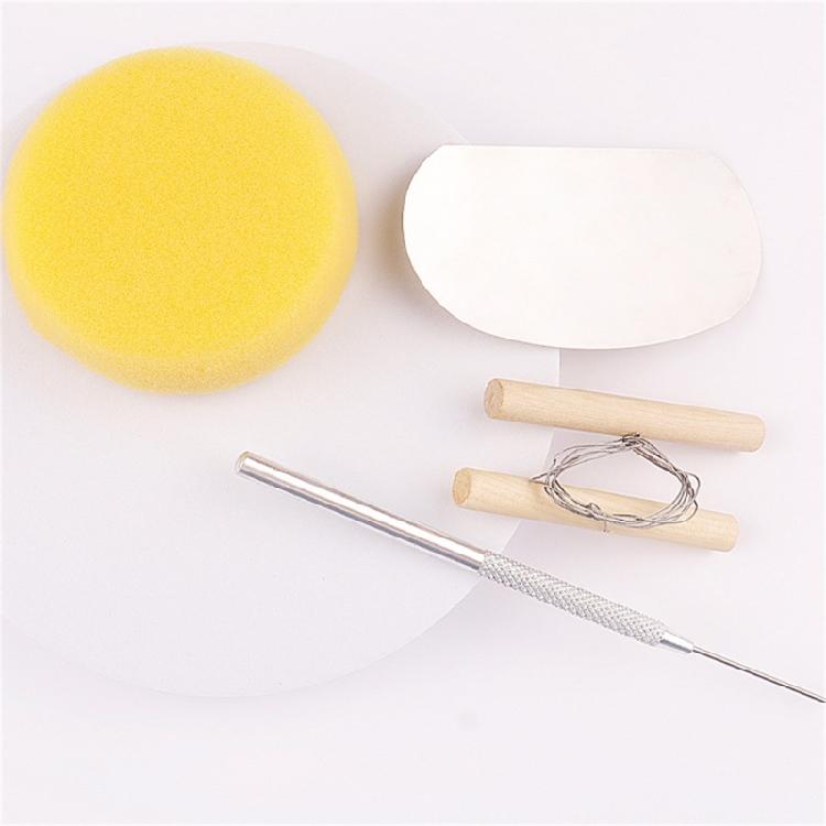 43Pcs DIY Ceramics Tool Clay Sculpture Tool Set to Beginner Multitool Craft Sculpting Pottery Modeling Carving Kits