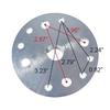 Steel Sprocket Hub for Go Kart 3/4" Bore & 3/16" Keyway for Mini Bike 212cc 196cc 6.5hp Dune Buggies Drift Trike Heavy Duty Go Kart Cart with