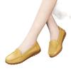 Spring Flat Bottom Soft Sole Breathable Shoes Single Shoes Doudou Shoes Large Size Beef Tendon Sole Casual Maternity Shoes