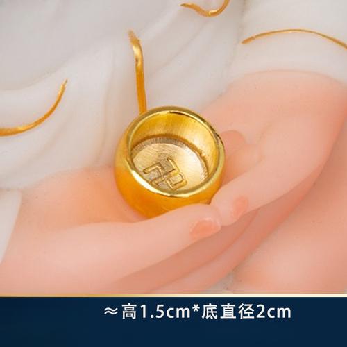 Buddhas Werkzeug aus Zinklegierung im chinesischen Stil, Amitabha Buddhas kleine Pagode, Kräuterornament des Apotheker-Buddha Feng Shui Buddhismus