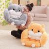 Hamster Cushion Back Office Chair Cushion Sofa Pillow Cushion Home Decoration Tatami Cute Lumbar Support Birthday Gift