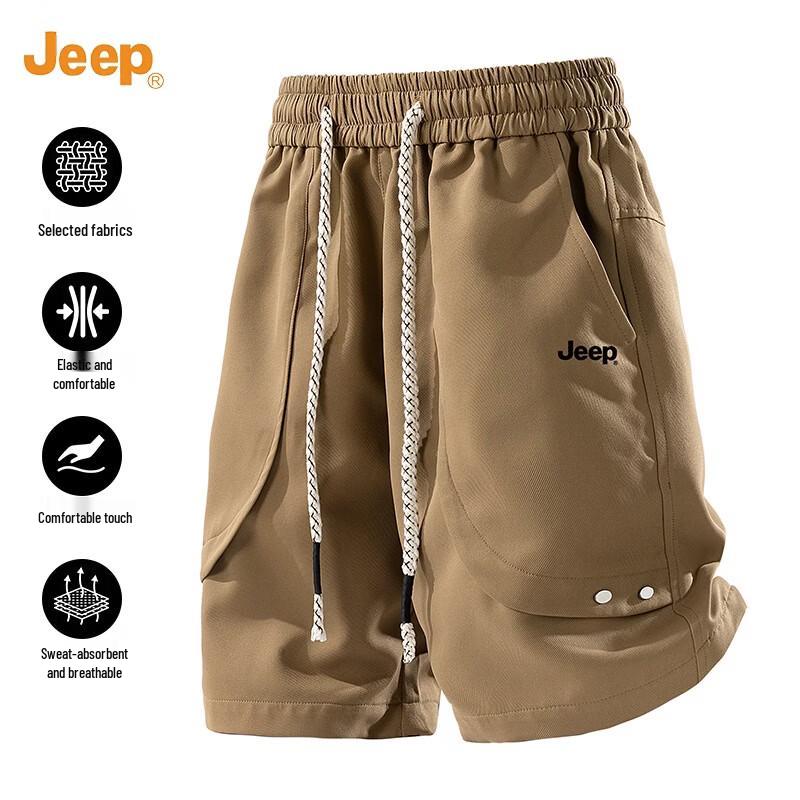 JEEP Men s Summer Drawstring Cargo Shorts 3XL