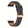 Women's 18mm/20mm Leather Replacement Watch Band for Huawei, Garmin, and Samsung Smartwatches In Stock