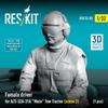Reskit 1/32 scale US Navy A/S32A-31A Carrier-Based Aircraft Towing Tractor Drivers (2 Female) Reskit Resin Kit RSKF32-0085 (People)