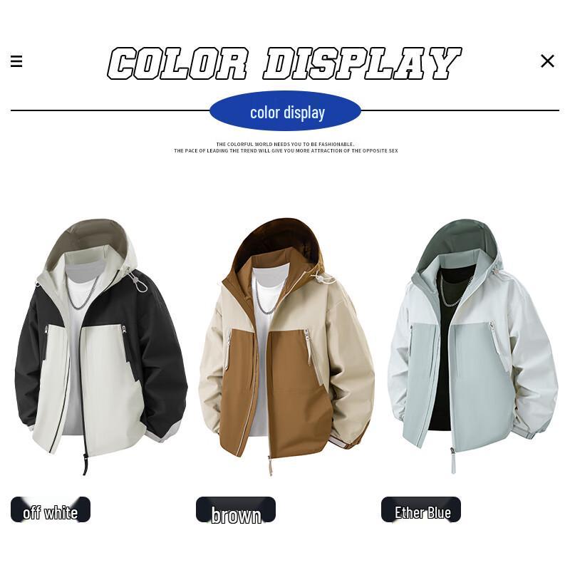 Jeanswest Men's Outdoor Windbreaker Jacket